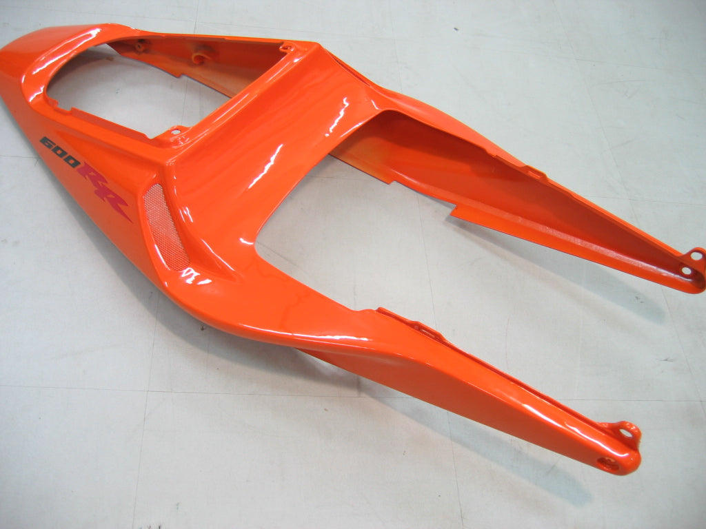 Fairings 2003-2004 Honda CBR 600 RR Orang &amp; Black Flame عام