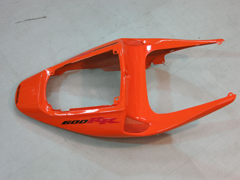 Fairings 2005-2006 Honda CBR 600 RR برتقالي وأسود قبلي Honda Generic