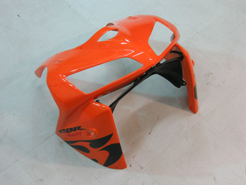 Fairings 2005-2006 Honda CBR 600 RR برتقالي وأسود قبلي Honda Generic