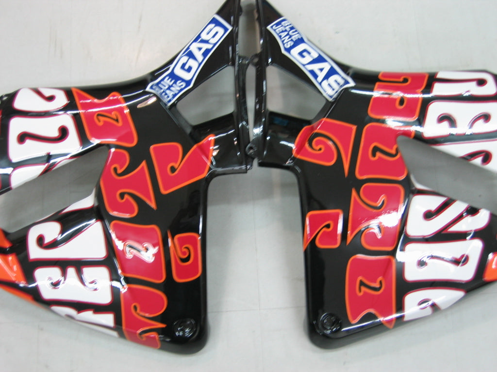 Fairings 2005-2006 Honda CBR 600 RR أصفر أسود فالنتينو روسي Generic