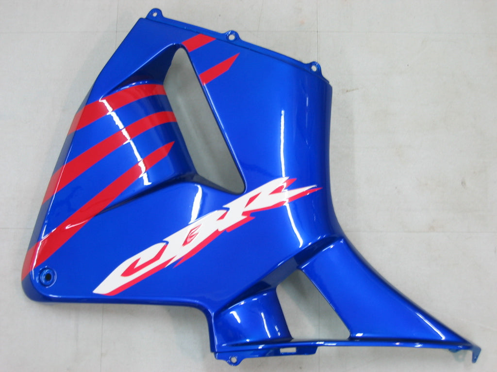 Fairings 2005-2006 Honda CBR 600 RR أحمر أزرق فضي CBR عام