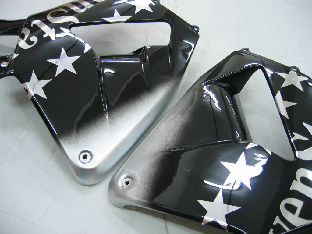 Fairings 2005-2006 Honda CBR 600 RR Black & Silver SevenStars  Generic