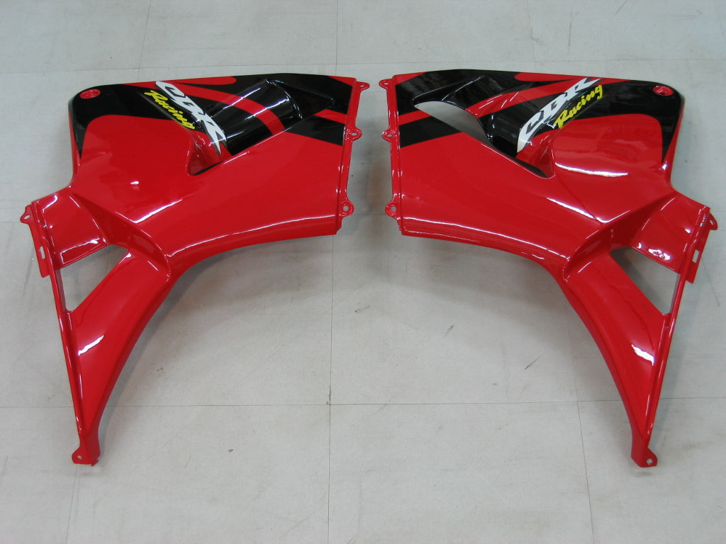 Fairings 2005-2006 Honda CBR 600 RR أحمر وأسود CBR Honda Generic