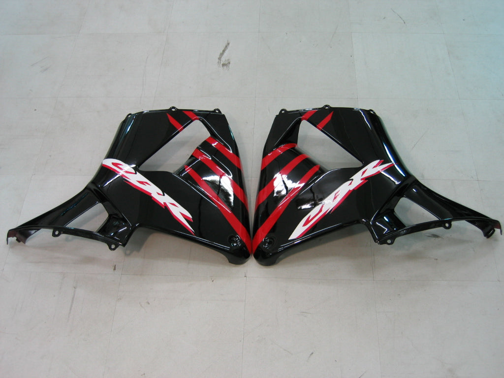 Fairings 2005-2006 Honda CBR 600 RR أحمر أسود فضي CBR Generic