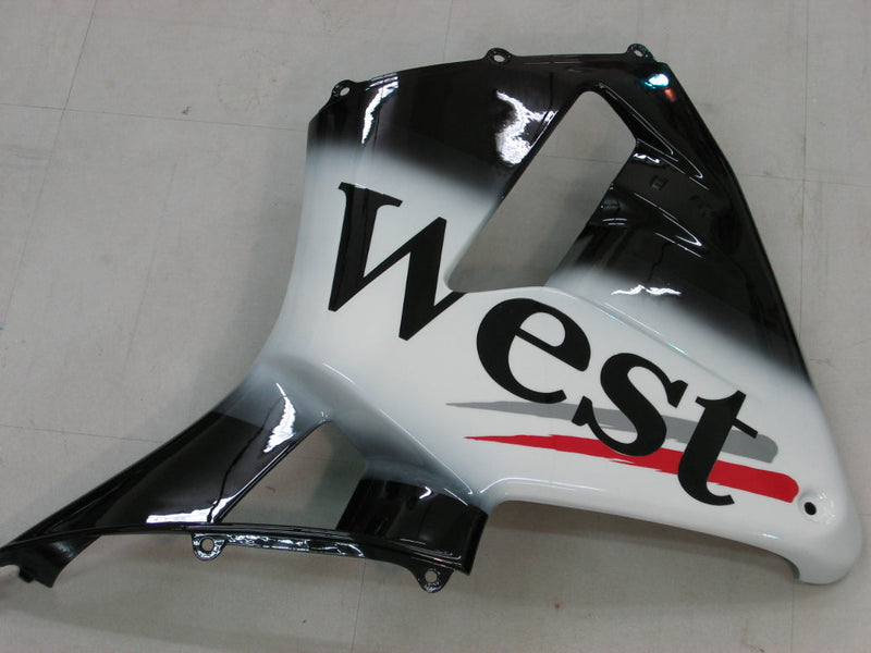 Fairings 2005-2006 Honda CBR 600 RR Black West  Generic