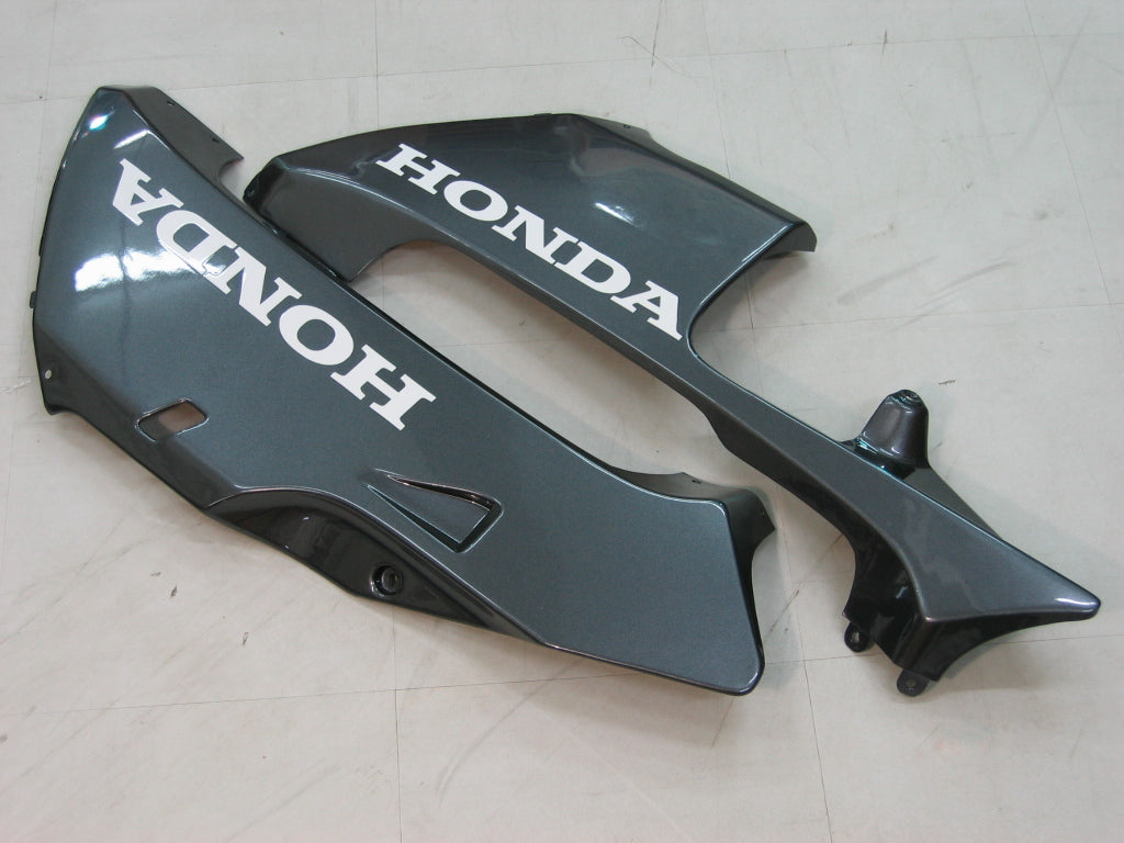 Fairings 2005-2006 Honda CBR 600 RR أبيض وأسود CBR عام