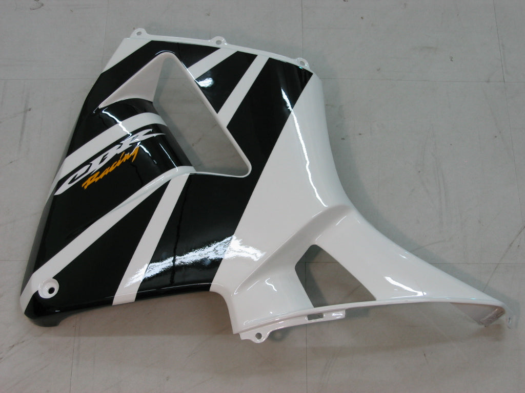 Fairings 2005-2006 Honda CBR 600 RR أبيض وأسود CBR عام