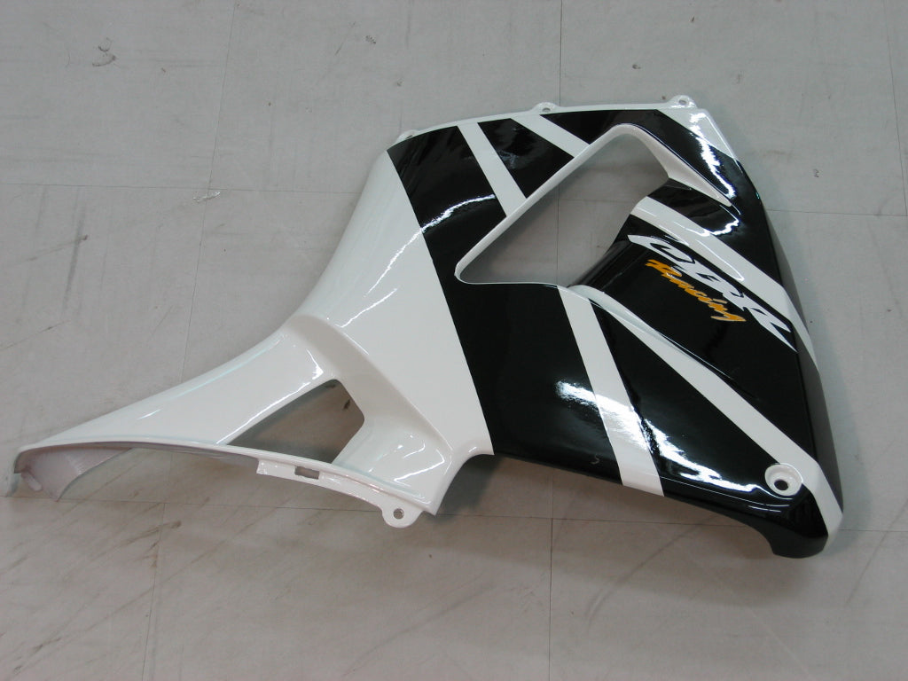 Fairings 2005-2006 Honda CBR 600 RR أبيض وأسود CBR عام