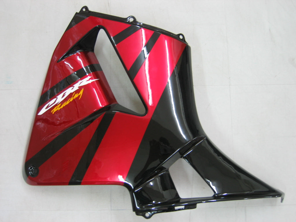 Fairings 2005-2006 Honda CBR 600 RR أسود أحمر فضي CBR Generic