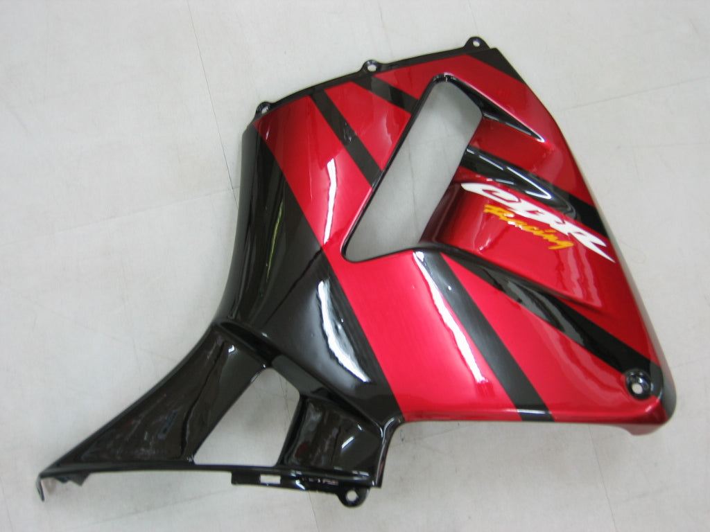 Fairings 2005-2006 Honda CBR 600 RR أسود أحمر فضي CBR Generic