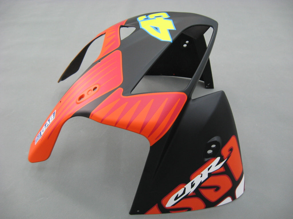 Fairings 2005-2006 Honda CBR 600 RR أسود مطفي فالنتينو روسي Generic