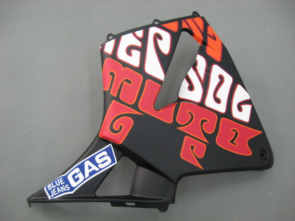 Fairings 2005-2006 Honda CBR 600 RR أسود مطفي فالنتينو روسي Generic