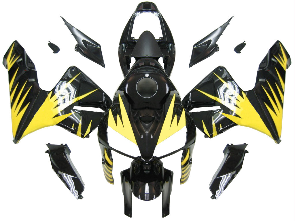 CBR600RR 2005-2006 Bodywork Fairing Black & Other color ABS Injection Molded Plastics Set Generic