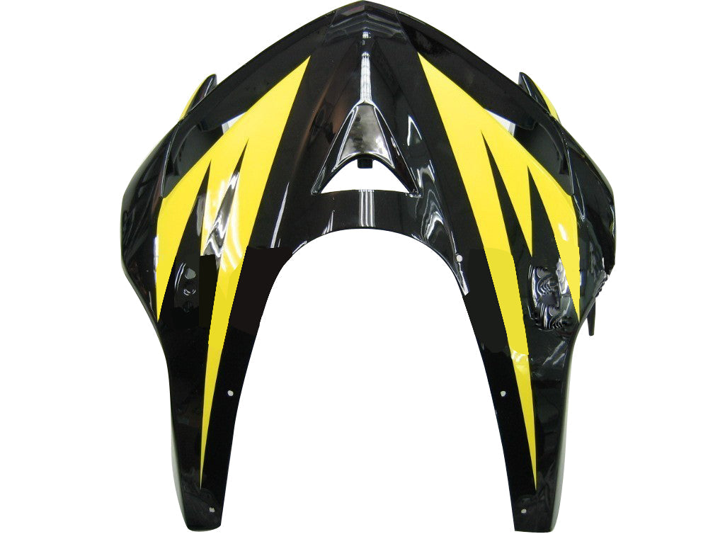 Carenados 2005-2006 Honda CBR 600 RR Negro y Amarillo Tribal Genérico