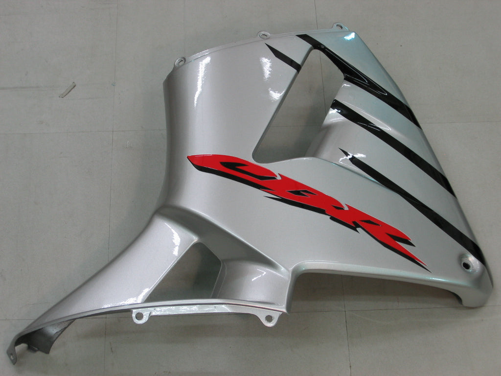 Carenados 2005-2006 Honda CBR 600 RR negro y plata CBR genérico