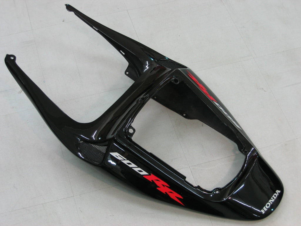 Carenados 2005-2006 Honda CBR 600 RR negro y plata CBR genérico