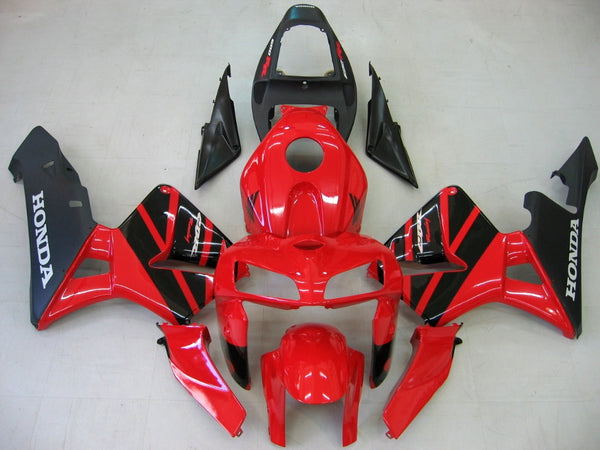Fairings 2005-2006 Honda CBR600 RR Red & Black CBR  Generic