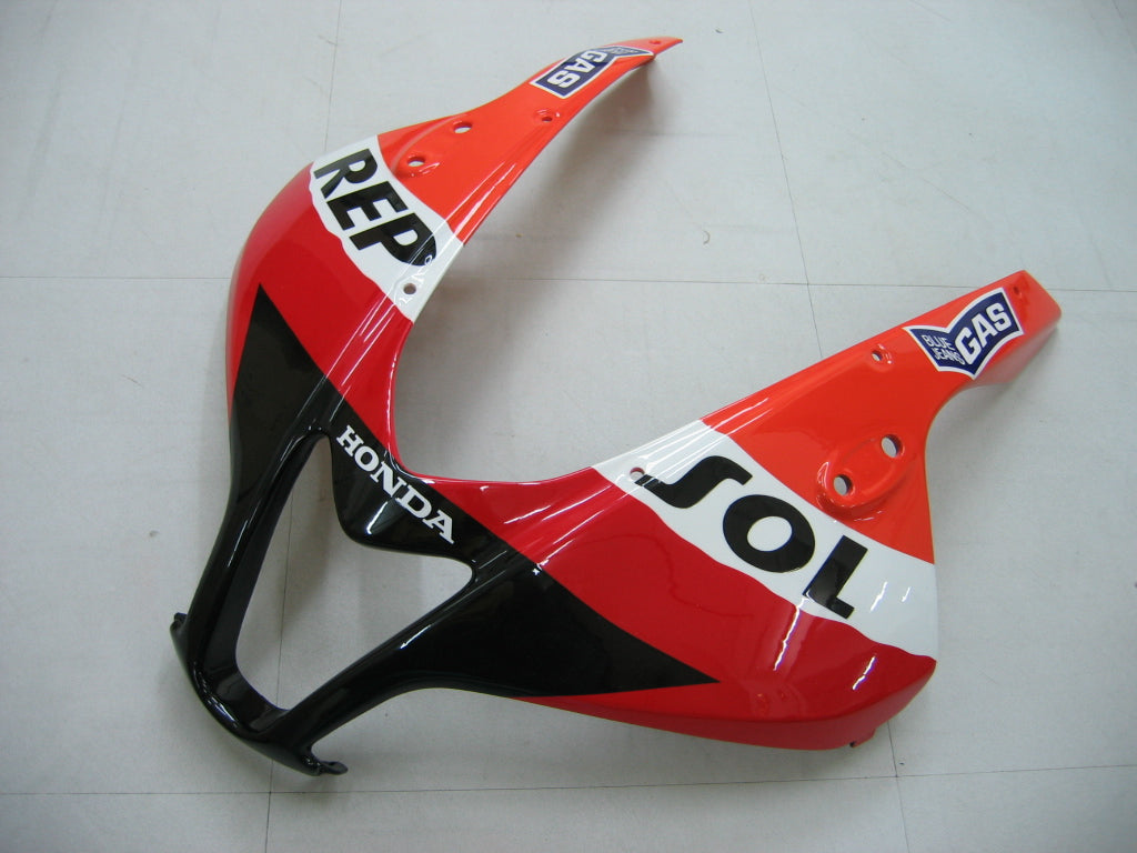 Fairings 2007-2008 Honda CBR 600 RR Black & Orange Repsol  Generic