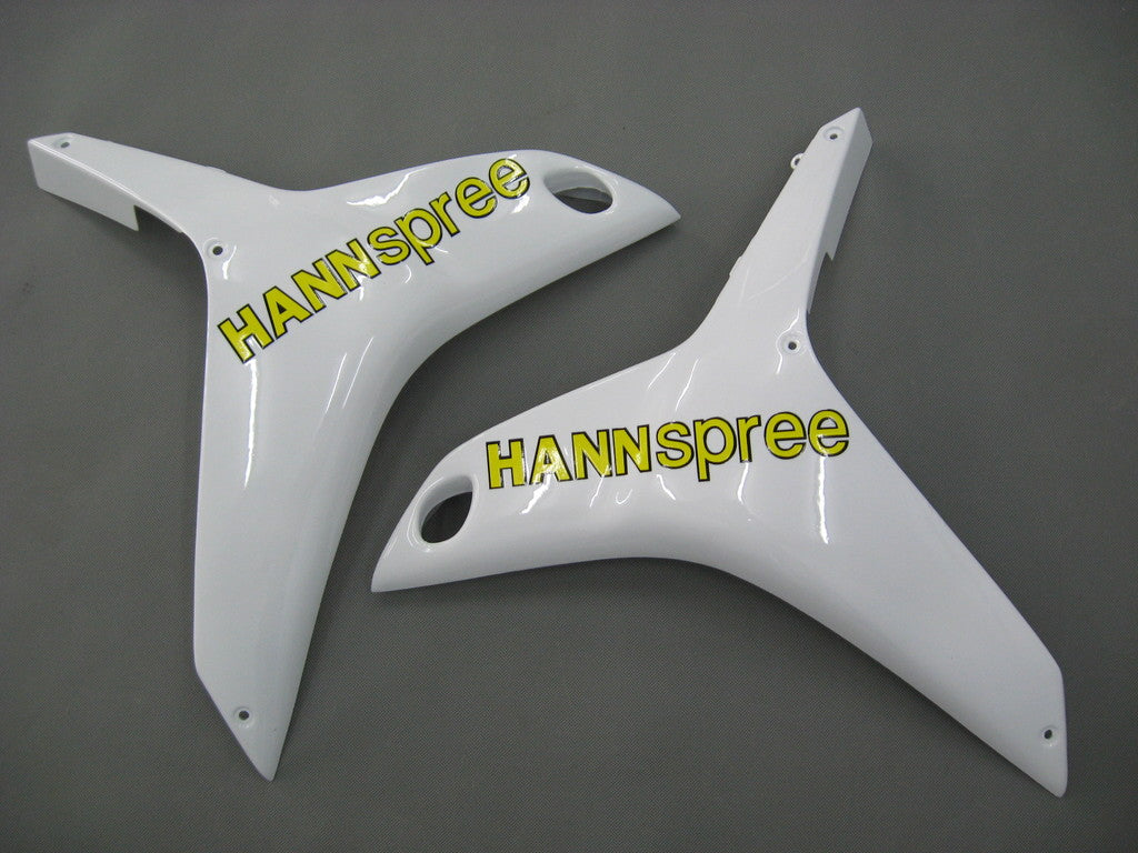 Fairings 2007-2008 Honda CBR 600 RR White & Black Hannspree  Generic