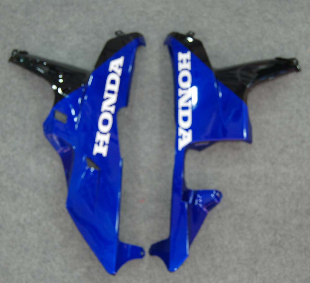 Fairings 2007-2008 Honda CBR 600 RR Black & Blue Flame  Generic