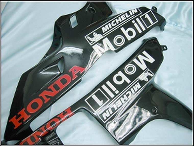 Carenados 2007-2008 Honda CBR 600 RR Negro Oeste Genérico