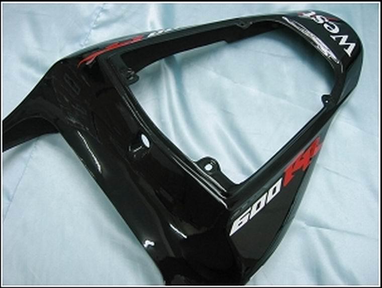 Carenados 2007-2008 Honda CBR 600 RR Negro Oeste Genérico