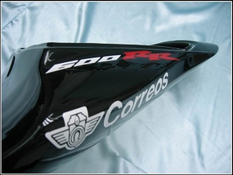 Carenados 2007-2008 Honda CBR 600 RR Negro Oeste Genérico