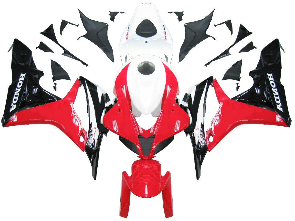 Carenados 2007-2008 Honda CBR 600 RR Rojo Blanco Negro Honda Generic