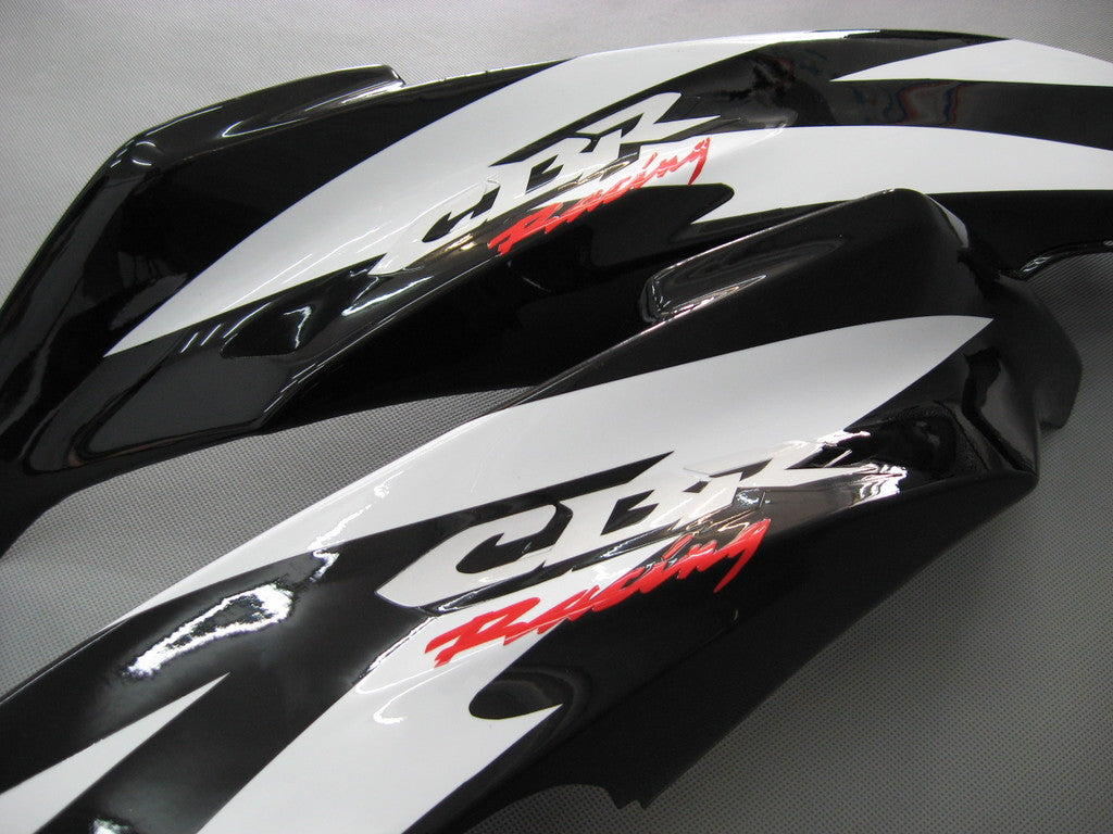 Fairings 2007-2008 Honda CBR 600 RR Black & White CBR  Generic