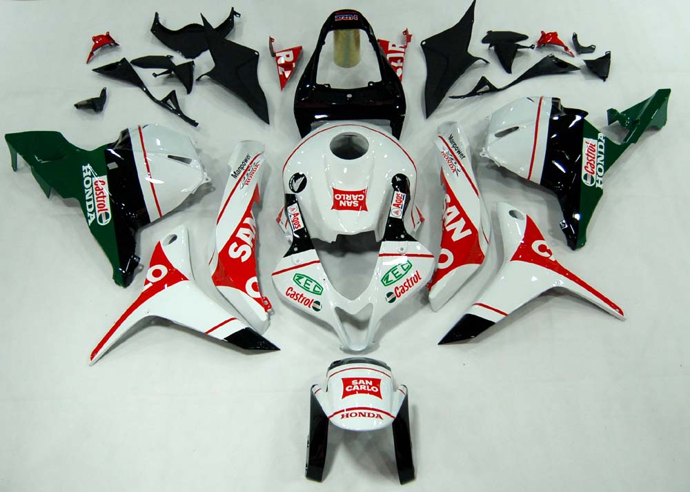 Carenados 2009-2012 Honda CBR 600 RR Multicolor San Carlo Genérico