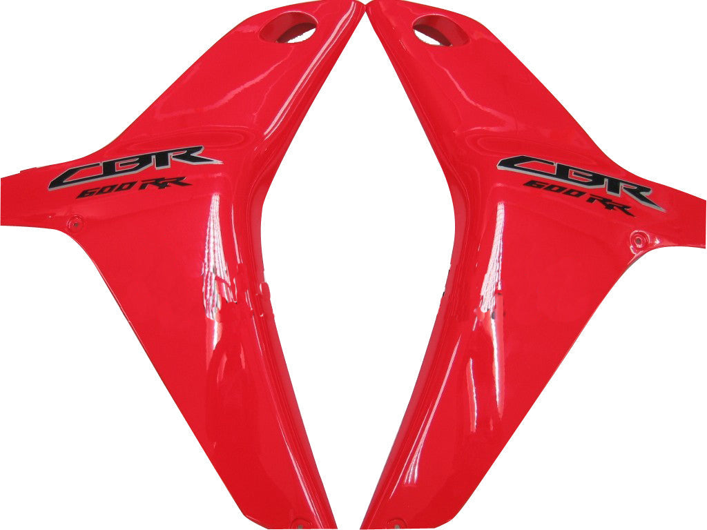 Carenados 2009-2012 Honda CBR 600 RR Rojo y Negro Honda CBR Genérico