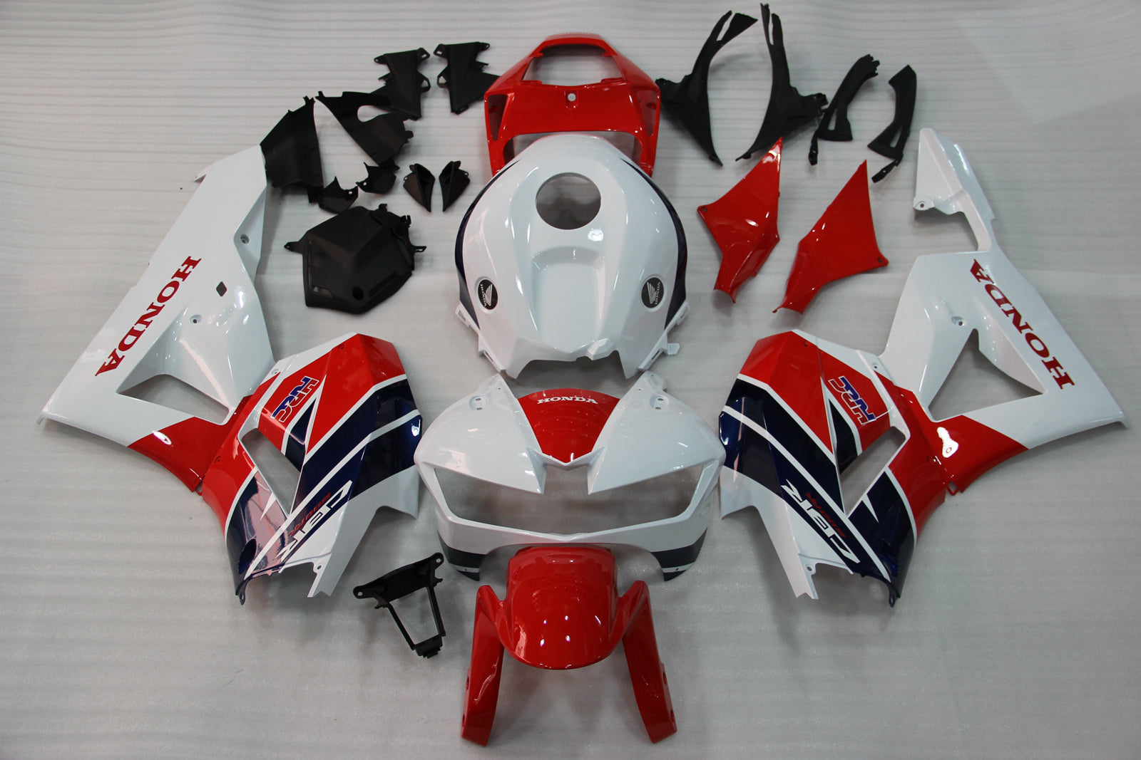 Fairings 2013-2023 Honda CBR600RR HRC White Red Blue  Generic