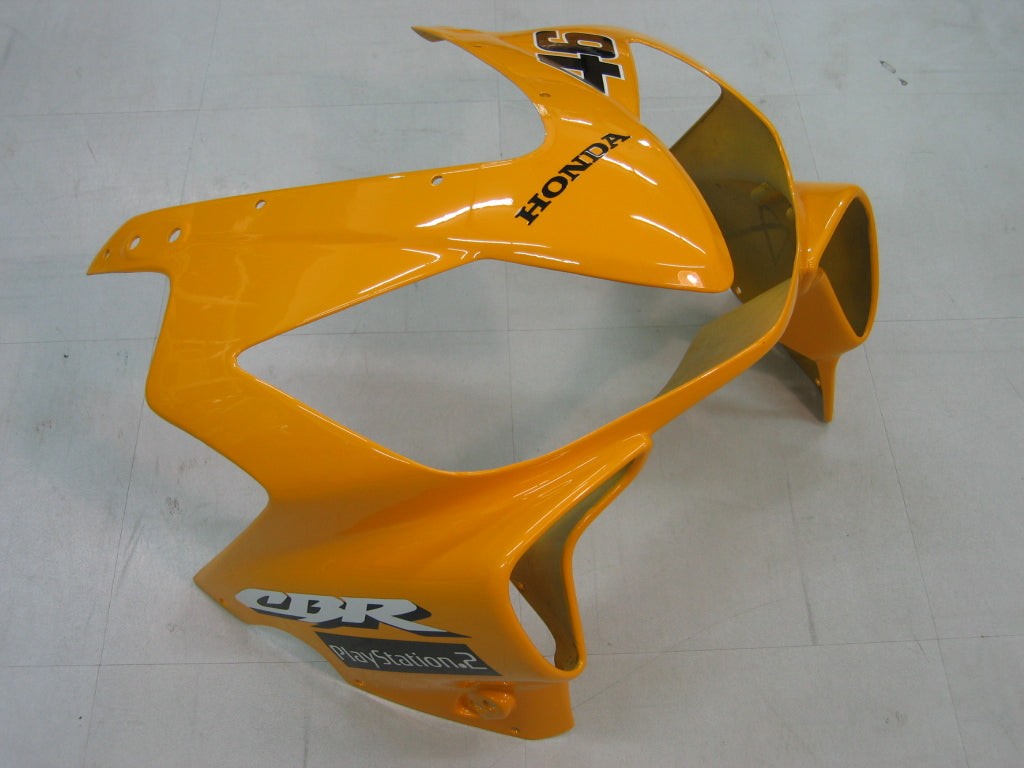 Fairings 2001-2003 Honda CBR 600 F4i Yellow No.46 Azzurro  Generic