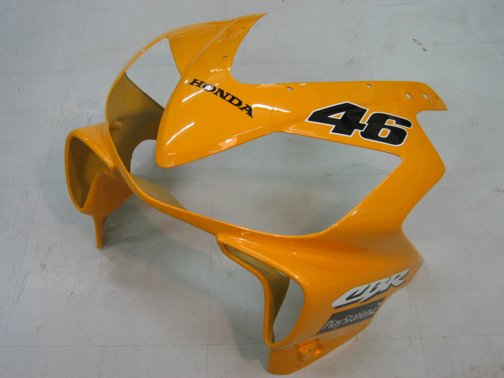 Fairings 2001-2003 Honda CBR 600 F4i Yellow No.46 Azzurro  Generic