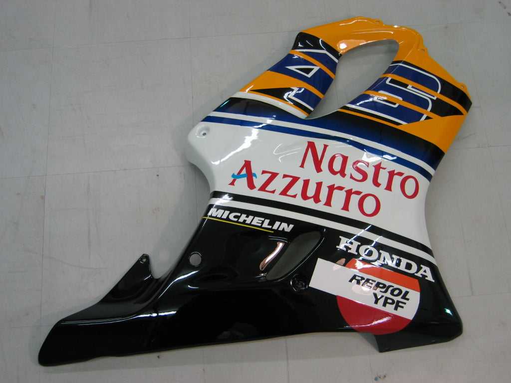 Fairings 2001-2003 Honda CBR 600 F4i Yellow No.46 Azzurro  Generic