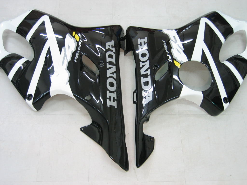 Fairings 2001-2003 Honda CBR600 F4i Black & White F4i  Generic