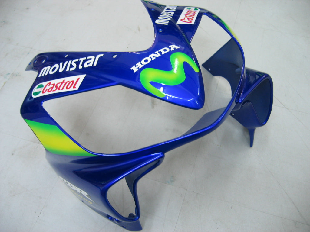 Carenados 2001-2003 Honda CBR 600 F4i Azul &amp; Verde Movistar Generic