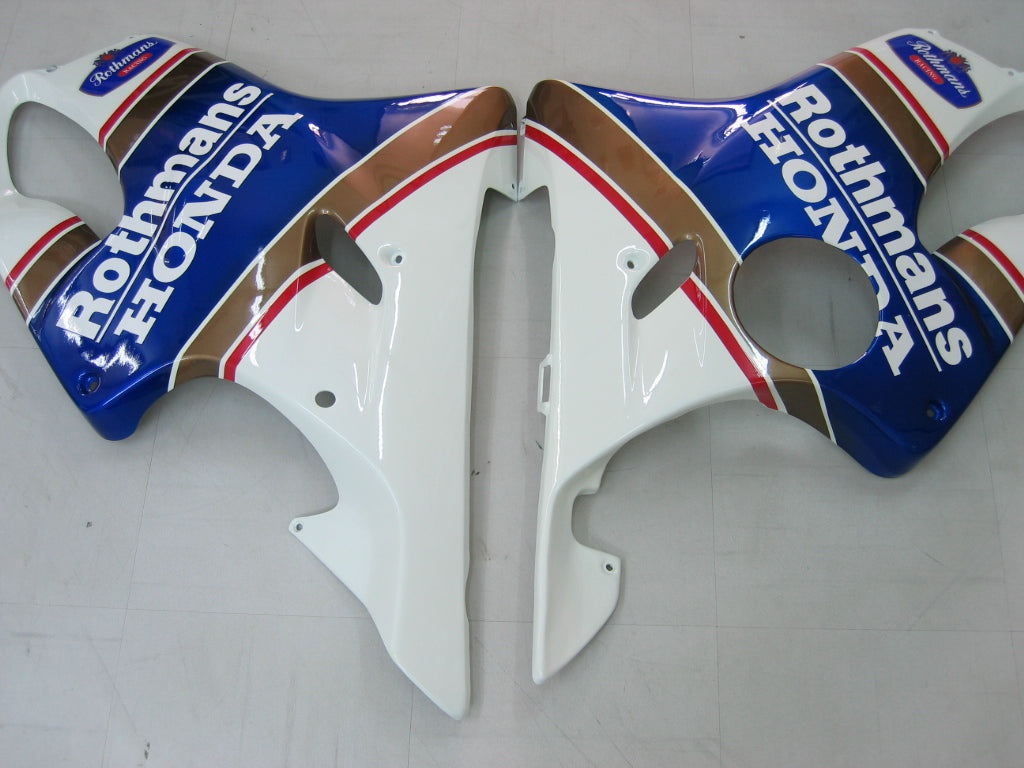 Fairings 2001-2003 Honda CBR 600 F4i White Rothmans Honda  Generic