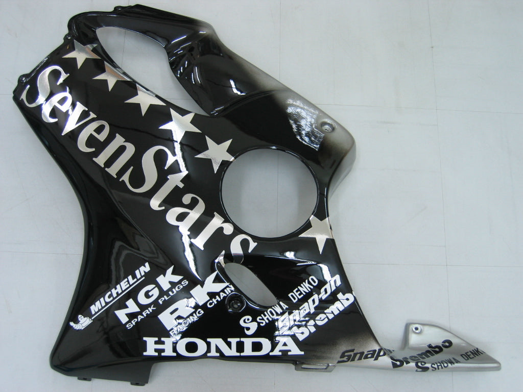 Carenados 2004-2007 Honda CBR 600 F4i Negro SevenStars Genérico