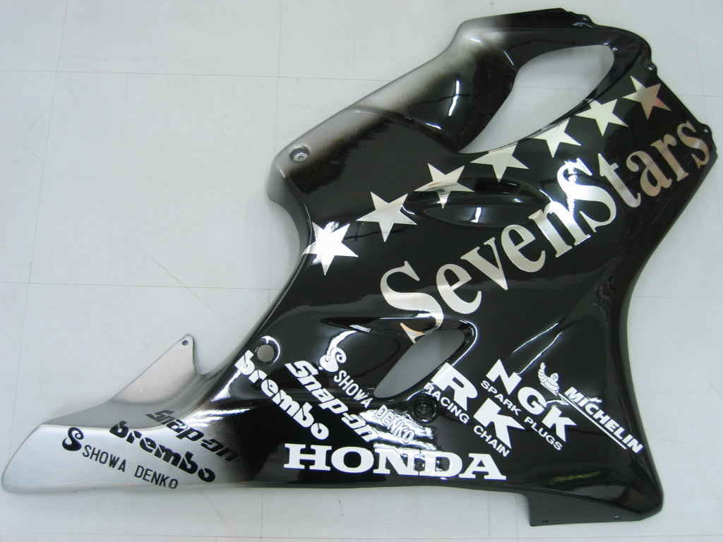 Carenados 2004-2007 Honda CBR 600 F4i Negro SevenStars Genérico