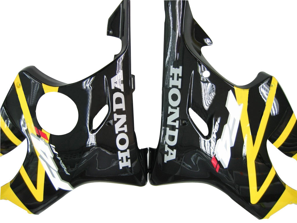 Fairings 2004-2007 Honda CBR 600 F4i Yellow & Black F4i  Generic