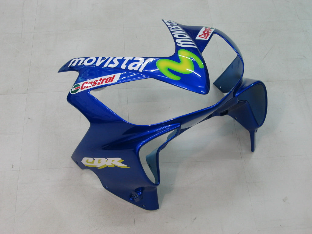 Carenados 2004-2007 Honda CBR 600 F4i Azul &amp; Verde Movistar Generic