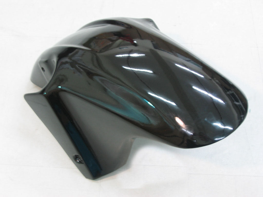 Fairings 2004-2007 Honda CBR 600 F4i Black & Green Flame  Generic