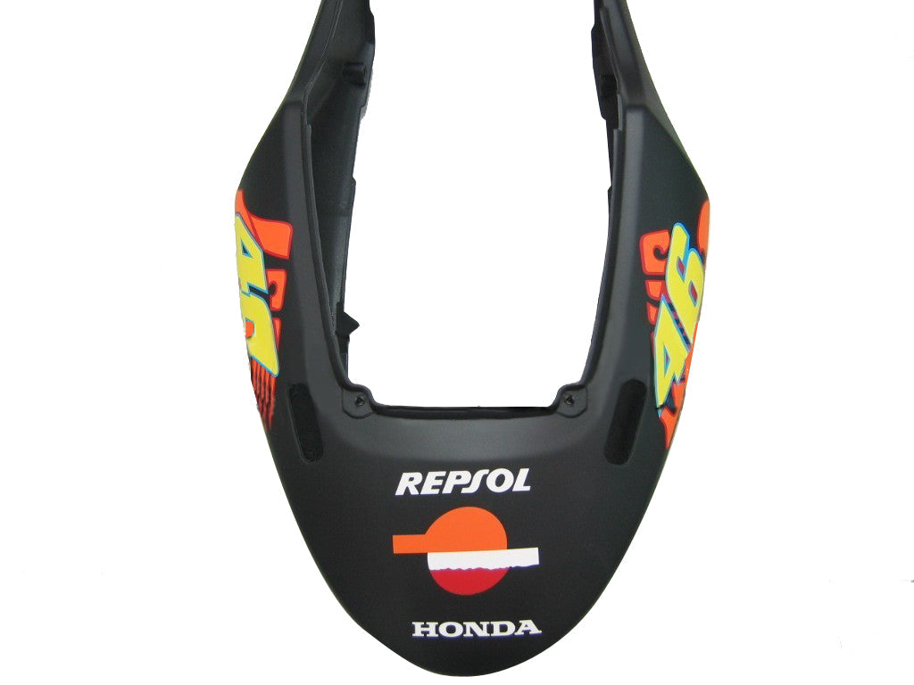 Carenados 2004-2007 Honda CBR 600 F4i Negro Valentino Rossi Genérico