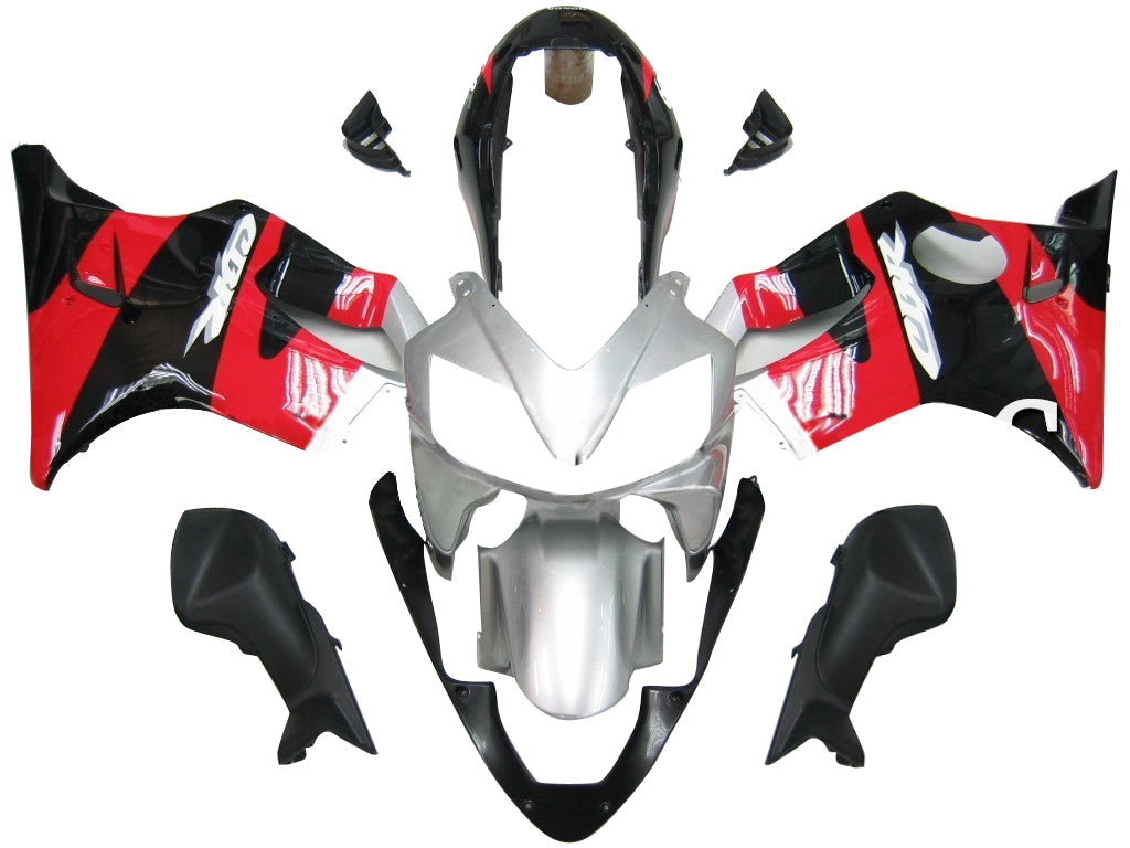 Carenados 2004-2007 Honda CBR 600 F4i Plata Rojo Negro CBR Genérico