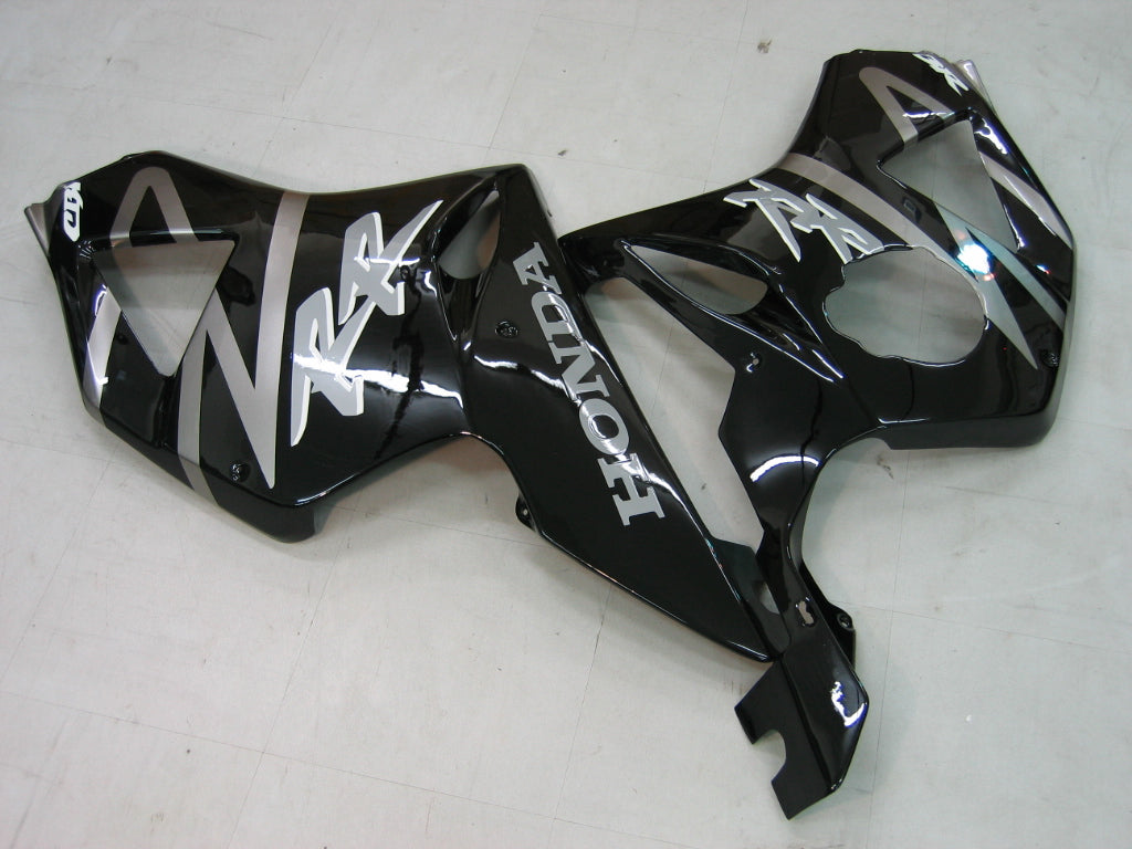 Carenados 2002-2003 Honda CBR 954 RR Plata y Negro RR Genérico