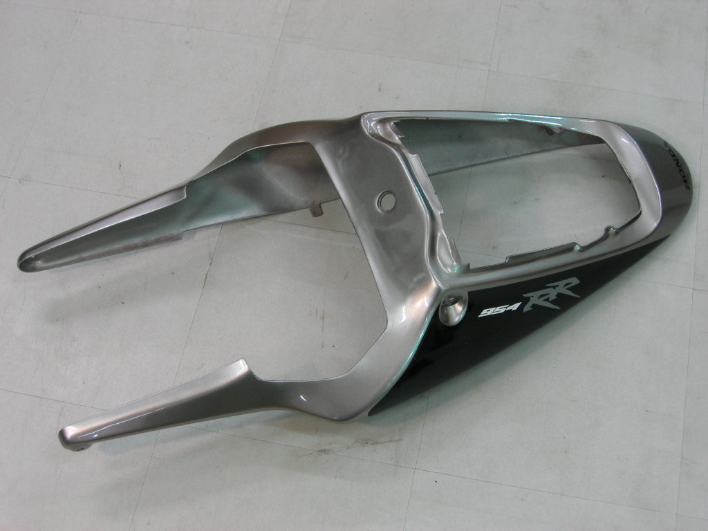 Carenados 2002-2003 Honda CBR 954 RR Plata y Negro RR Genérico