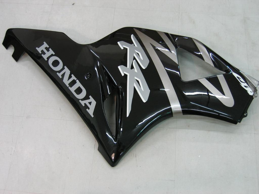 Carenados 2002-2003 Honda CBR 954 RR Plata y Negro RR Genérico