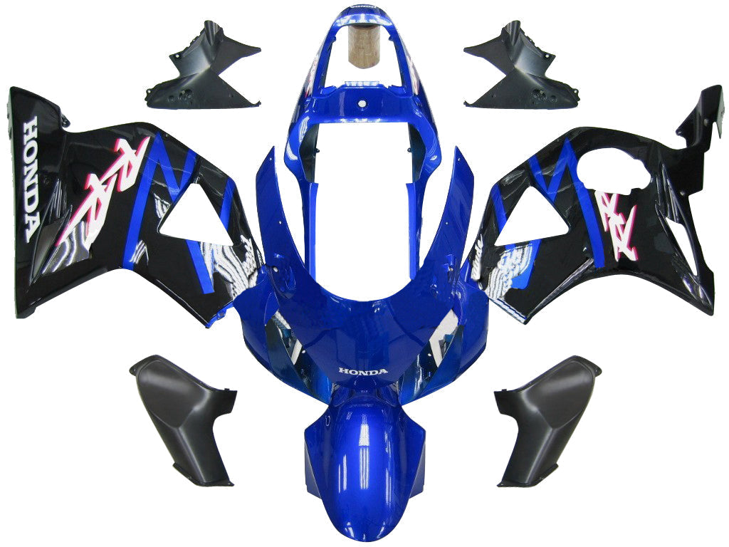 Fairings 2002-2003 Honda CBR 954 RR Blue and Black RR  Generic