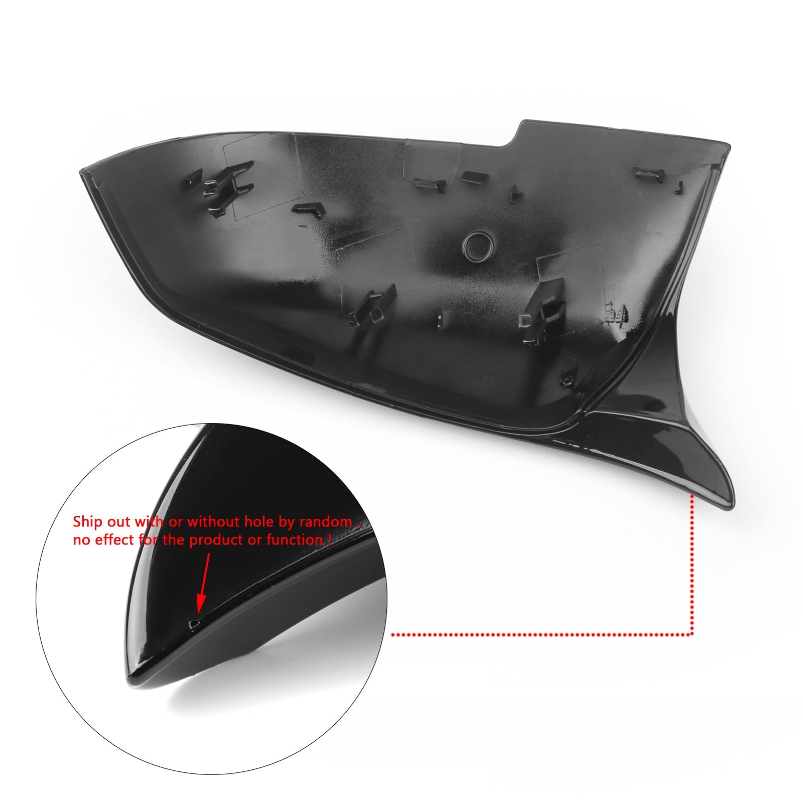 1PAIR Mirror Cover For BMW F20 F21 F22 F23 F87 M2 F30 F31 F32 F33 F36 X1 E84 Generic